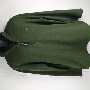 Men's Green Half-Zip Sweater